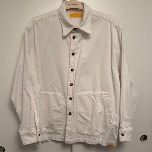 Men's White Casual Jacket